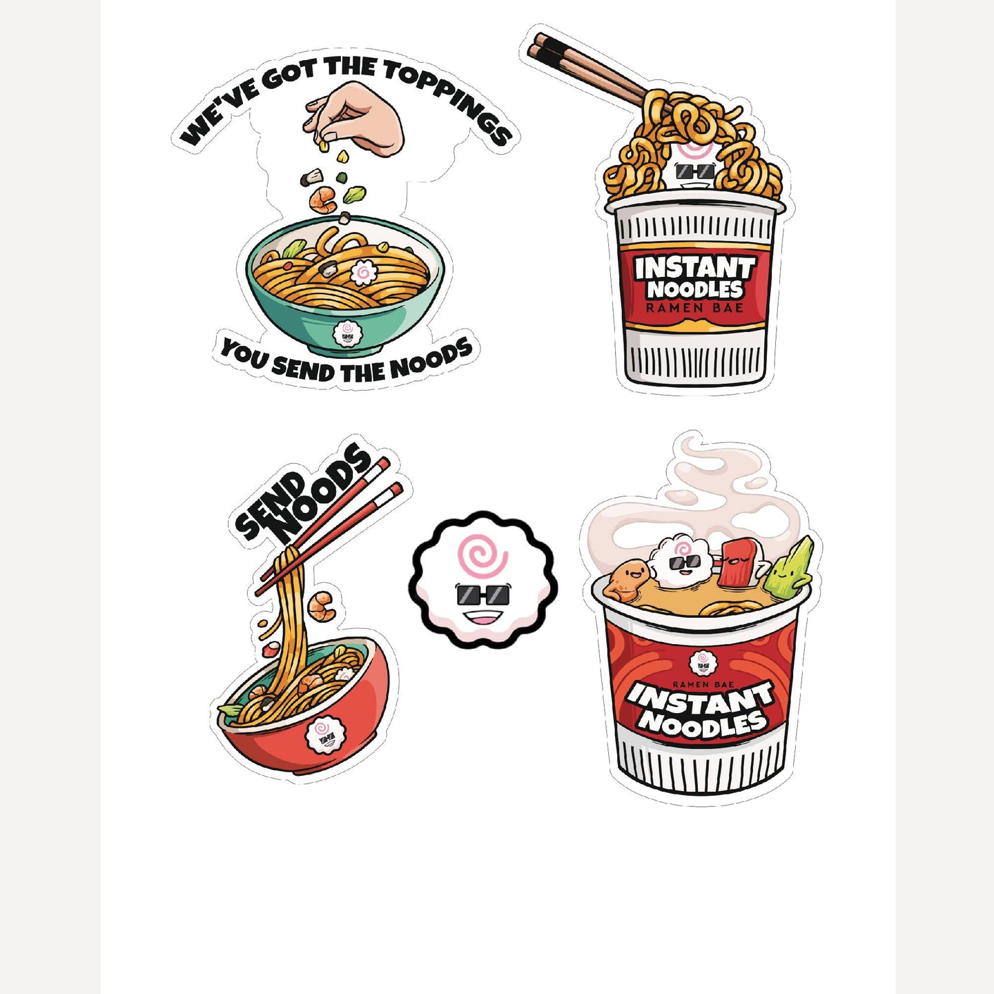 Ramen Bae Stickers