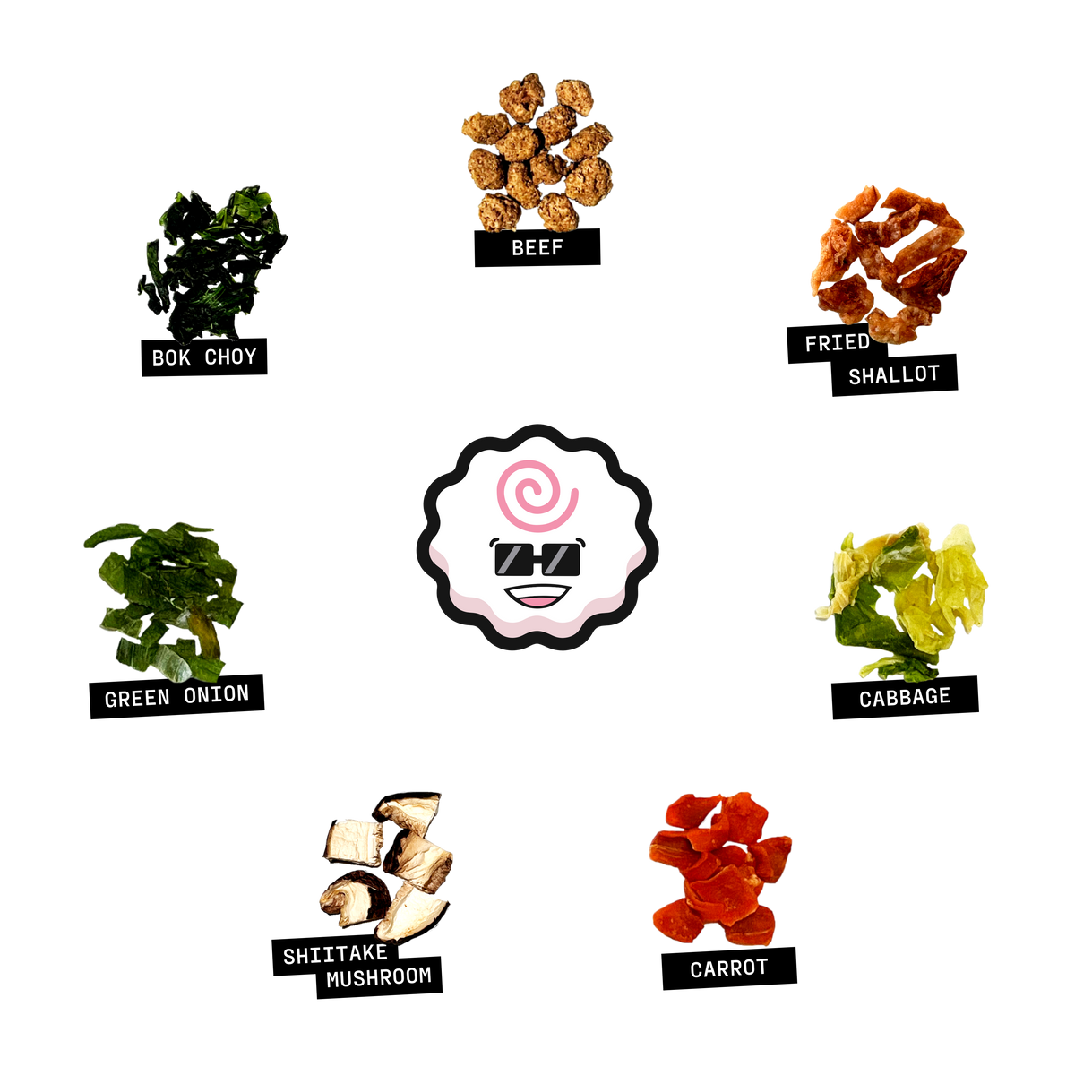 Fried Shallot Beef Mix - 14 OZ