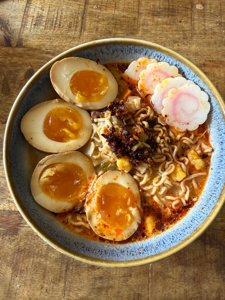 Creamy Spicy Garlic Ramen