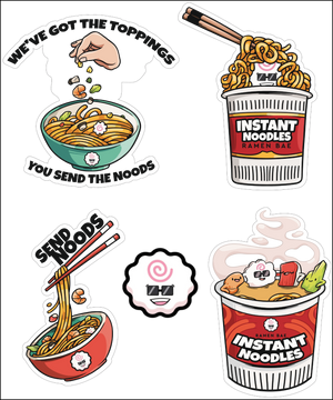 Ramen Bae Stickers