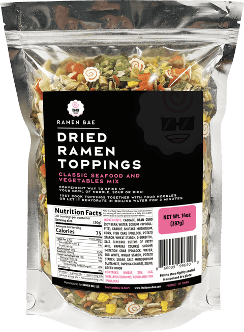 Dry Toppings Ramen Bae Company: The Dried Ramen Toppings Store.