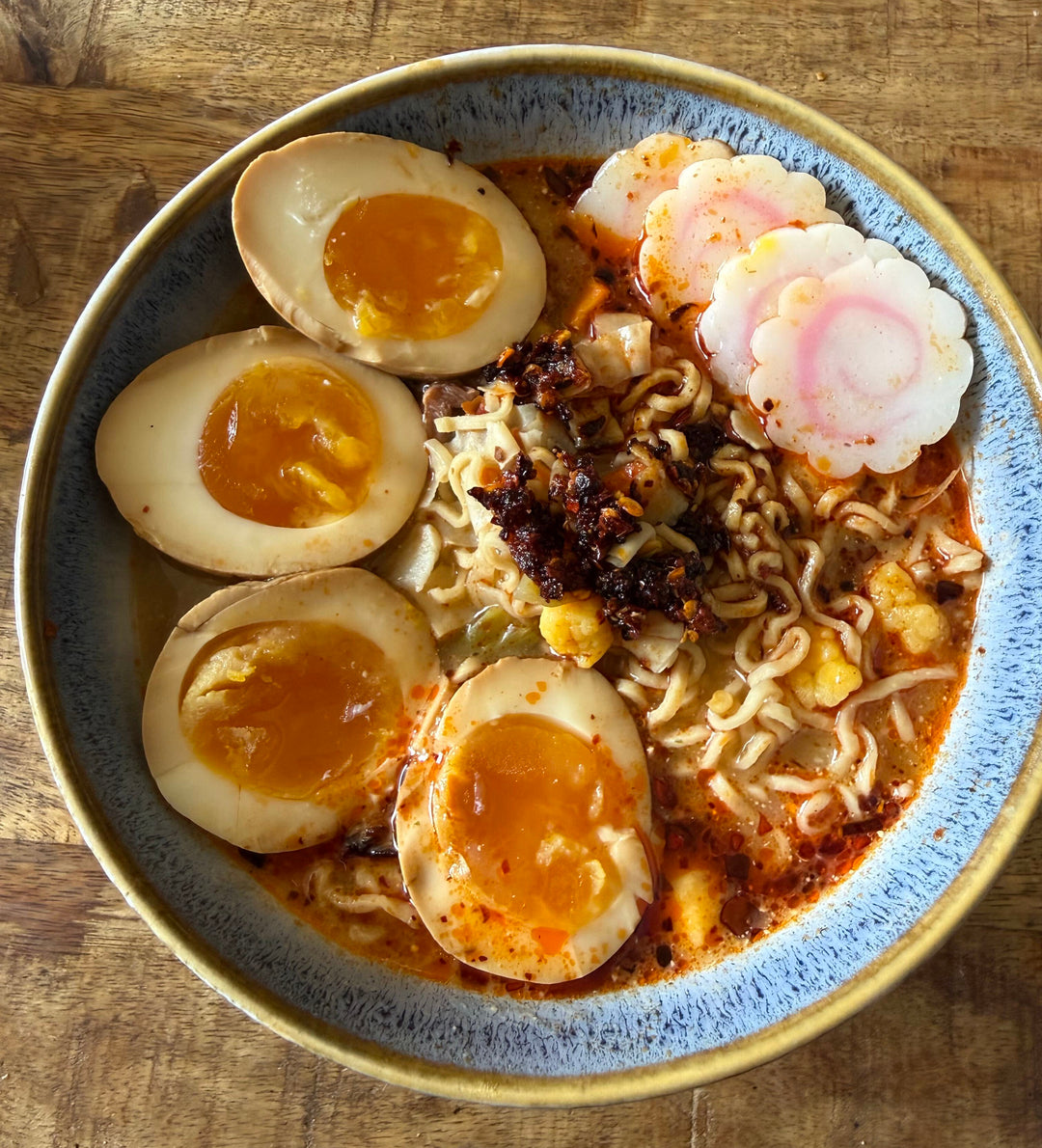Creamy Spicy Garlic Ramen
