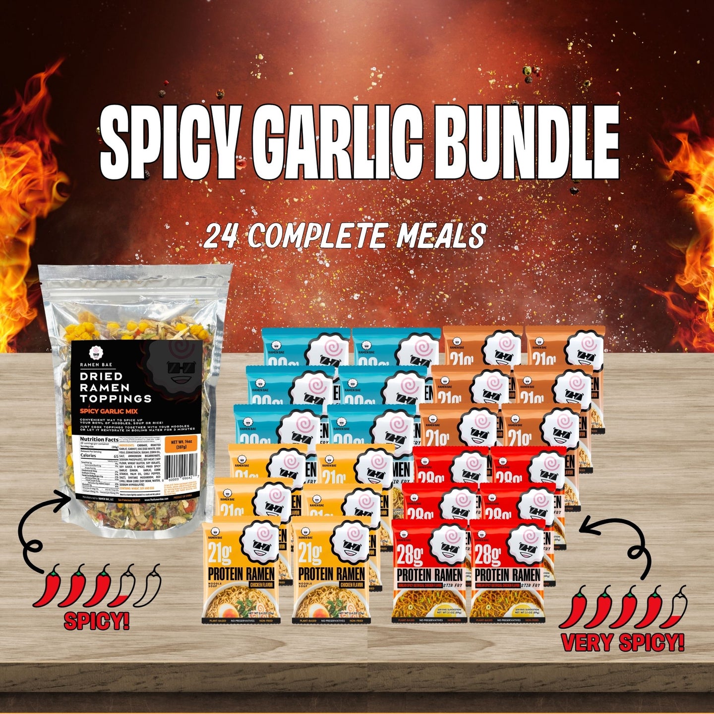Spicy Garlic Bundle