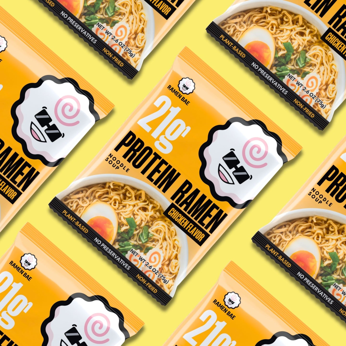 Chicken Protein Ramen Soup