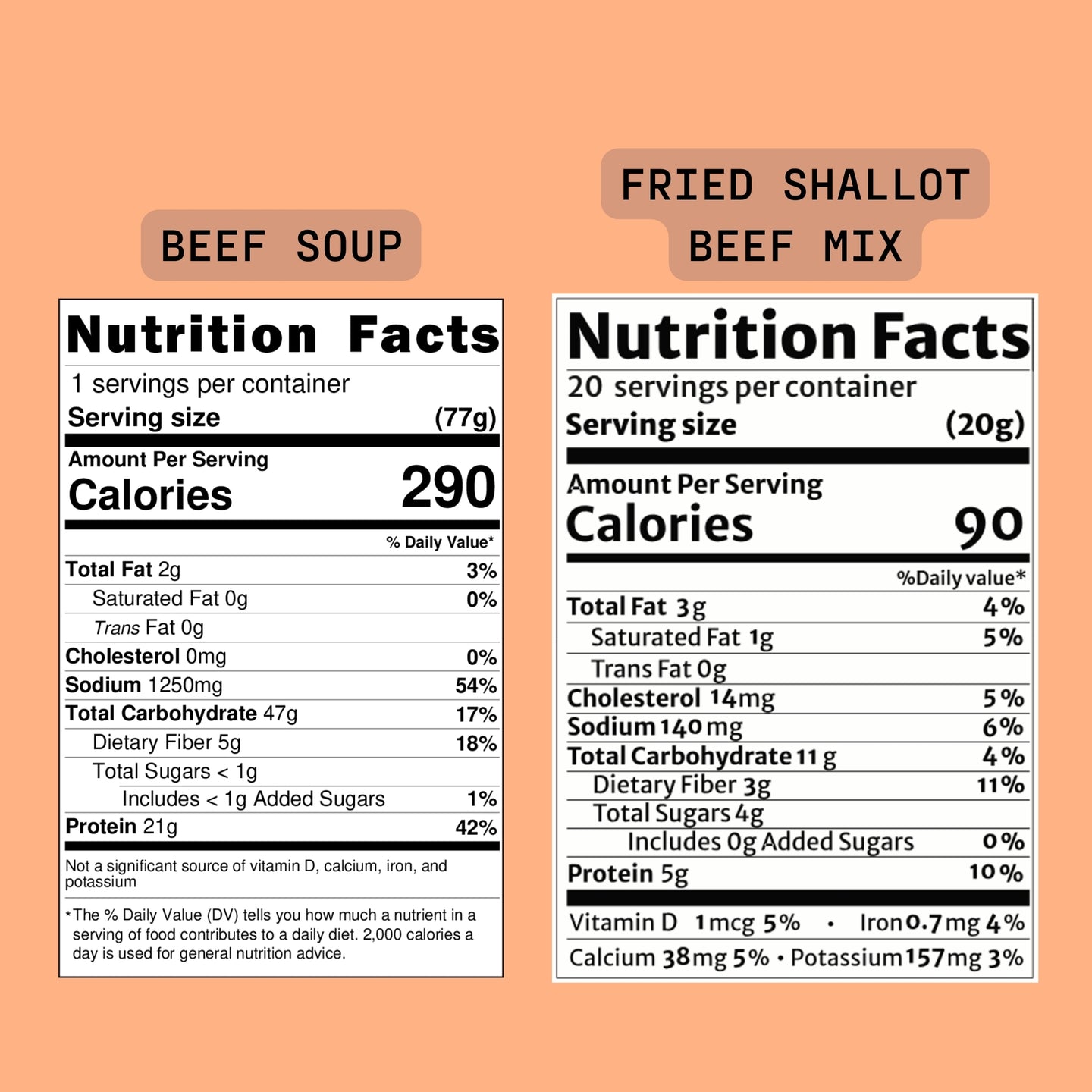 Beef Ramen Soup Pack