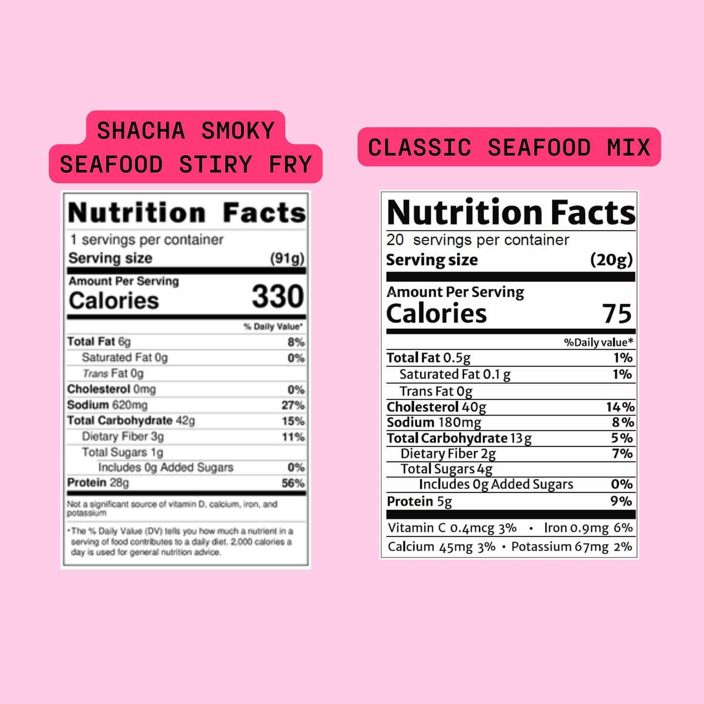 Seafood Stir Fry Pack