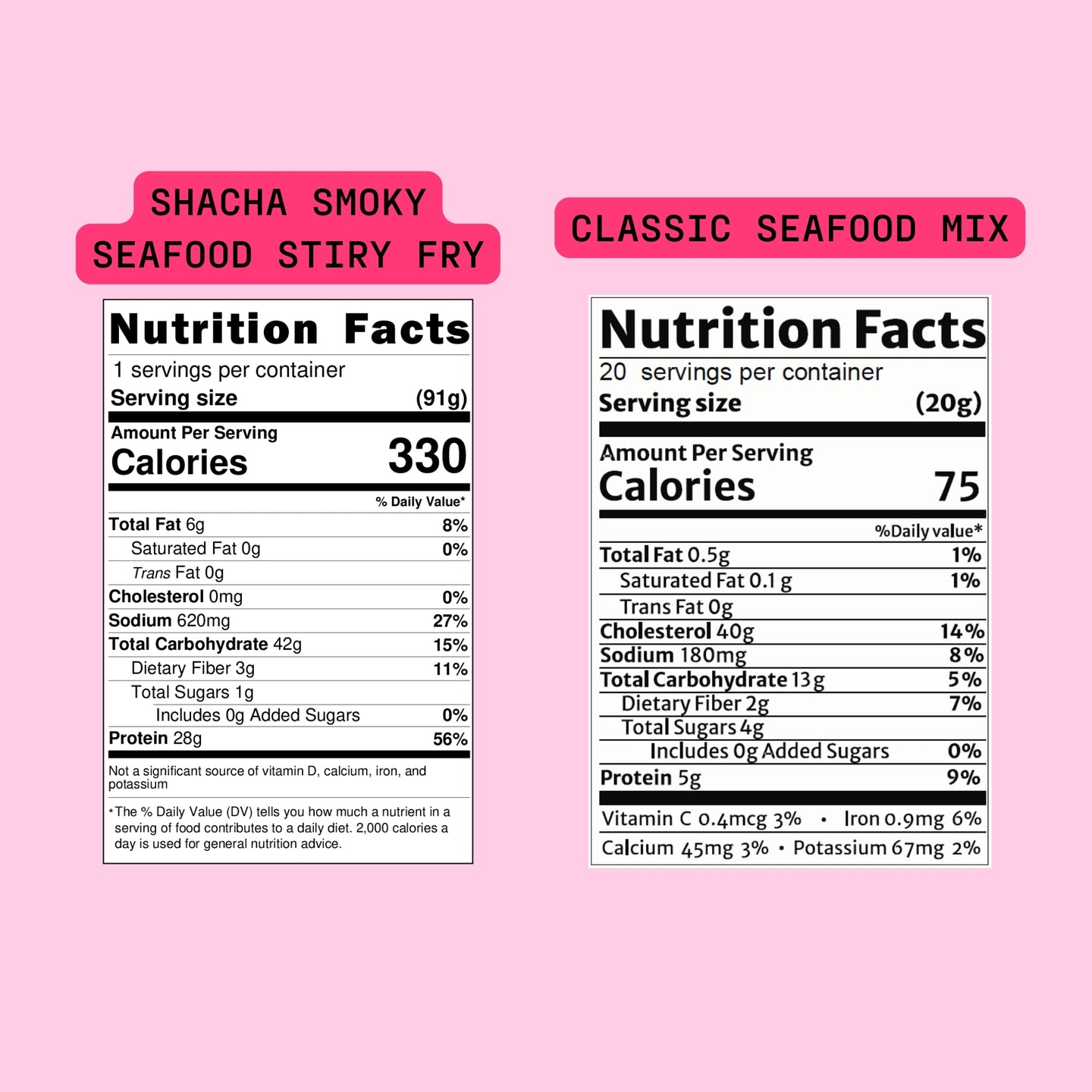 Seafood Stir Fry Pack
