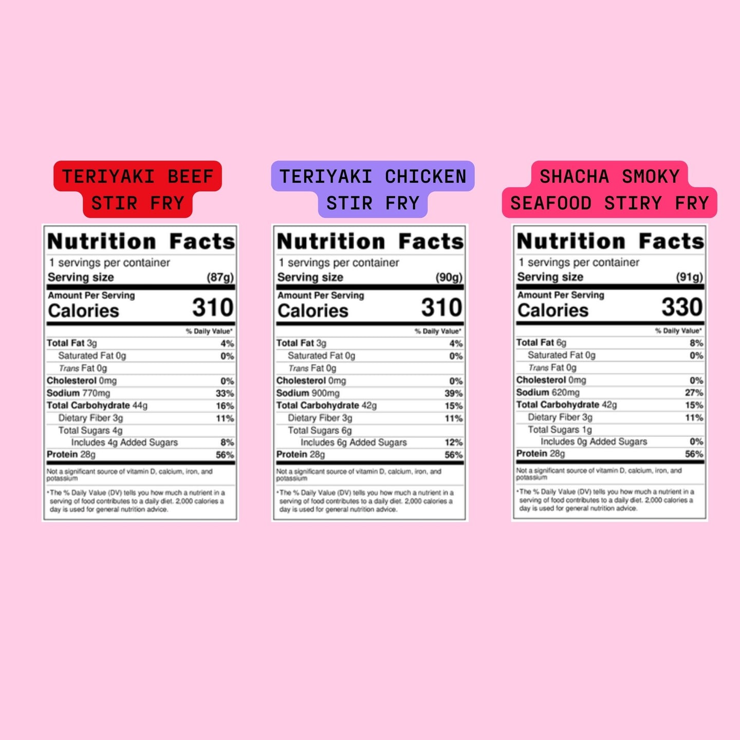 Protein Ramen Stir Fry Variety 18-Pack