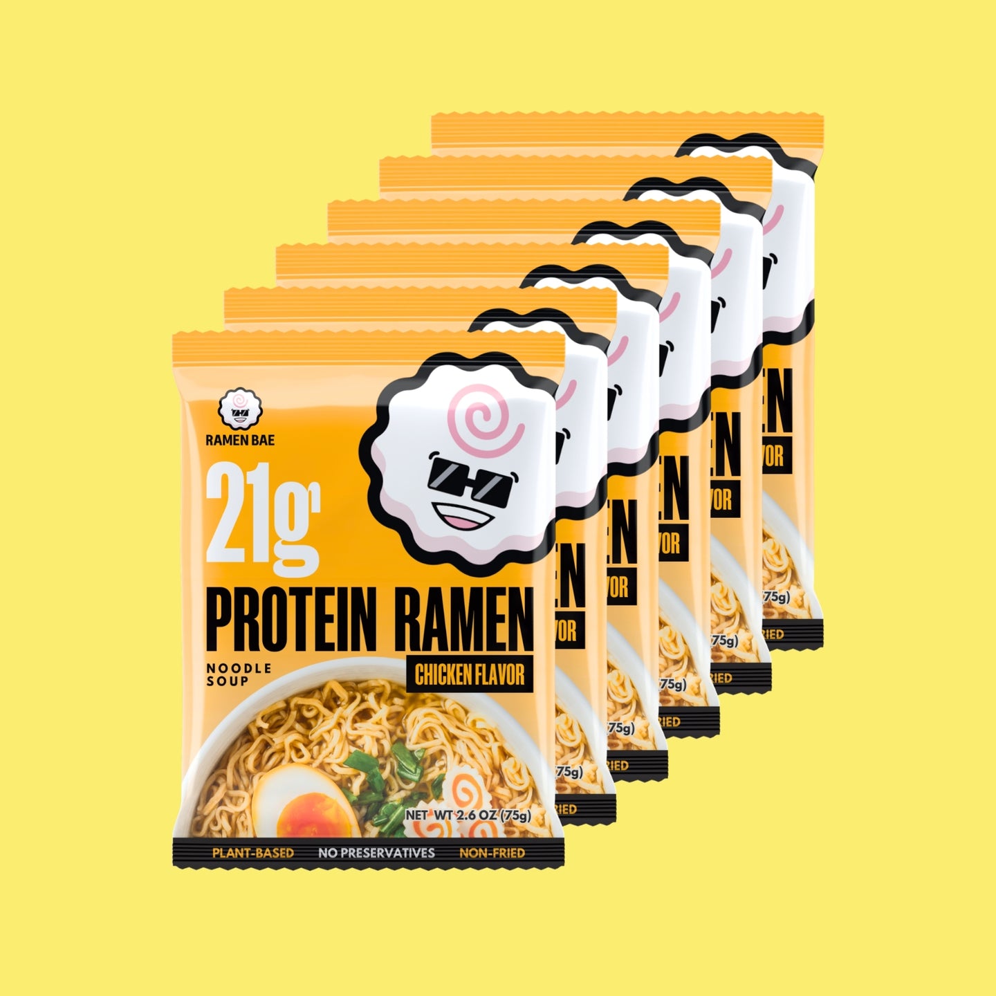 Chicken Protein Ramen Soup