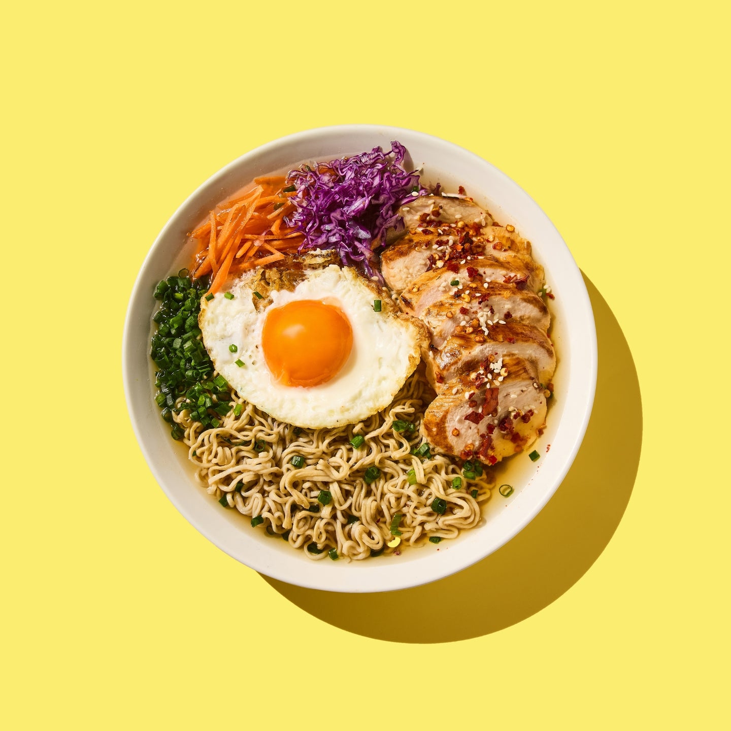 Chicken Protein Ramen Soup