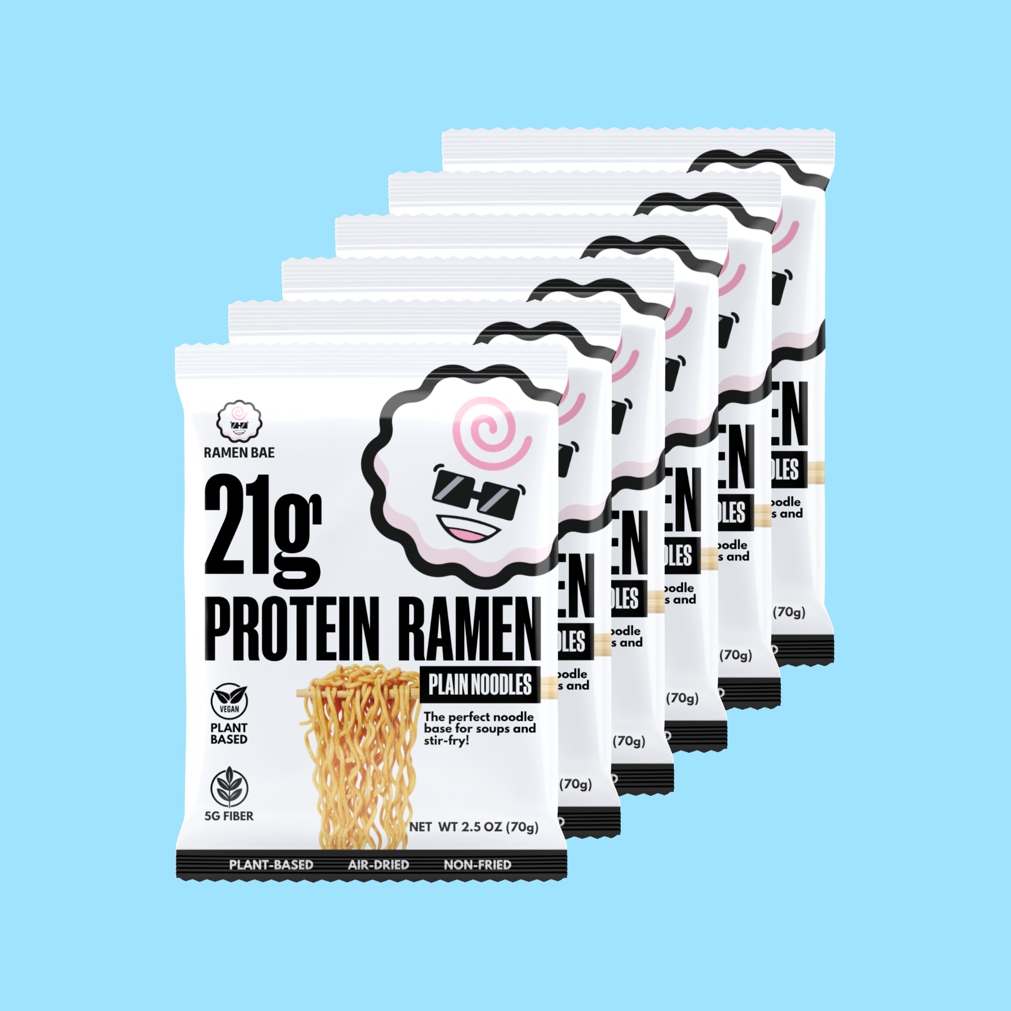Plain Protein Ramen Noodles - The Ramen Bae