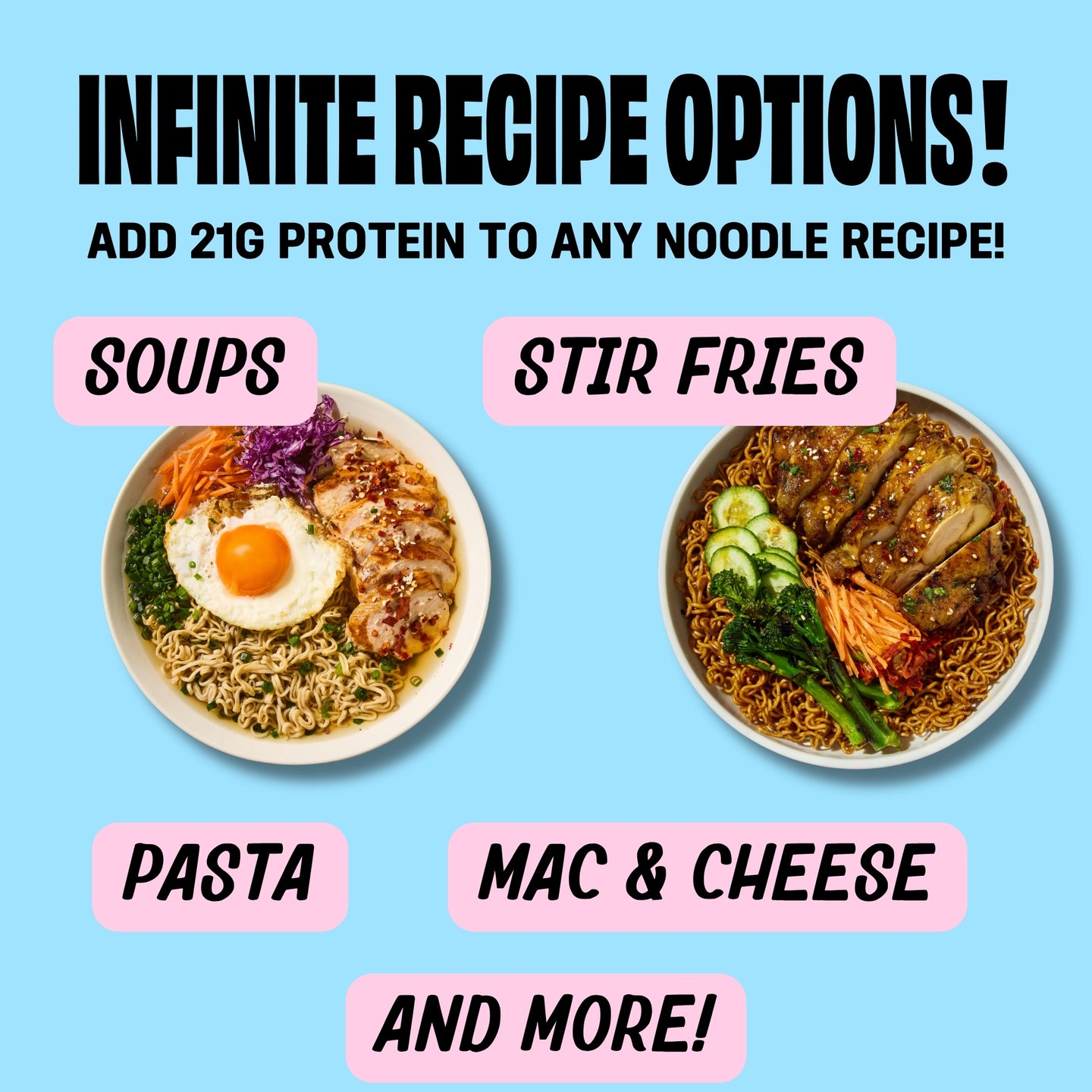 Plain Protein Ramen Noodles
