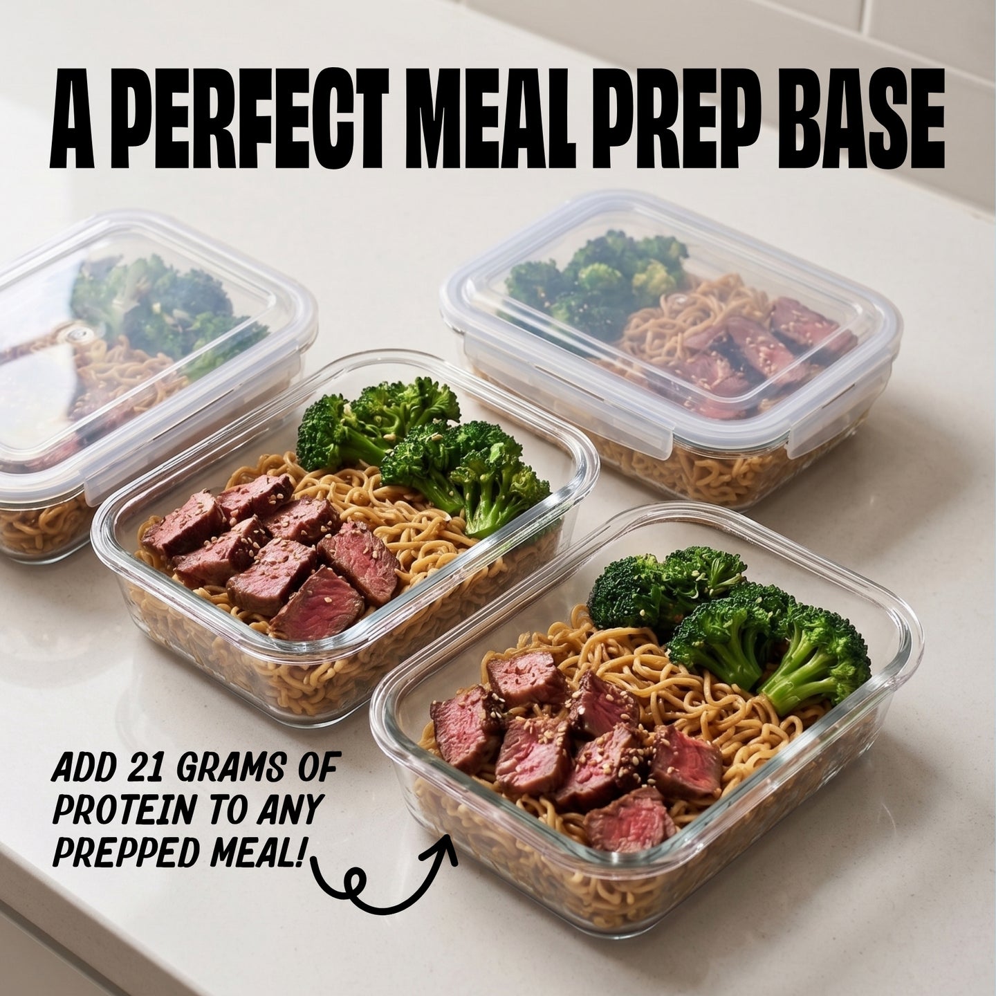 Plain Protein Ramen Noodles