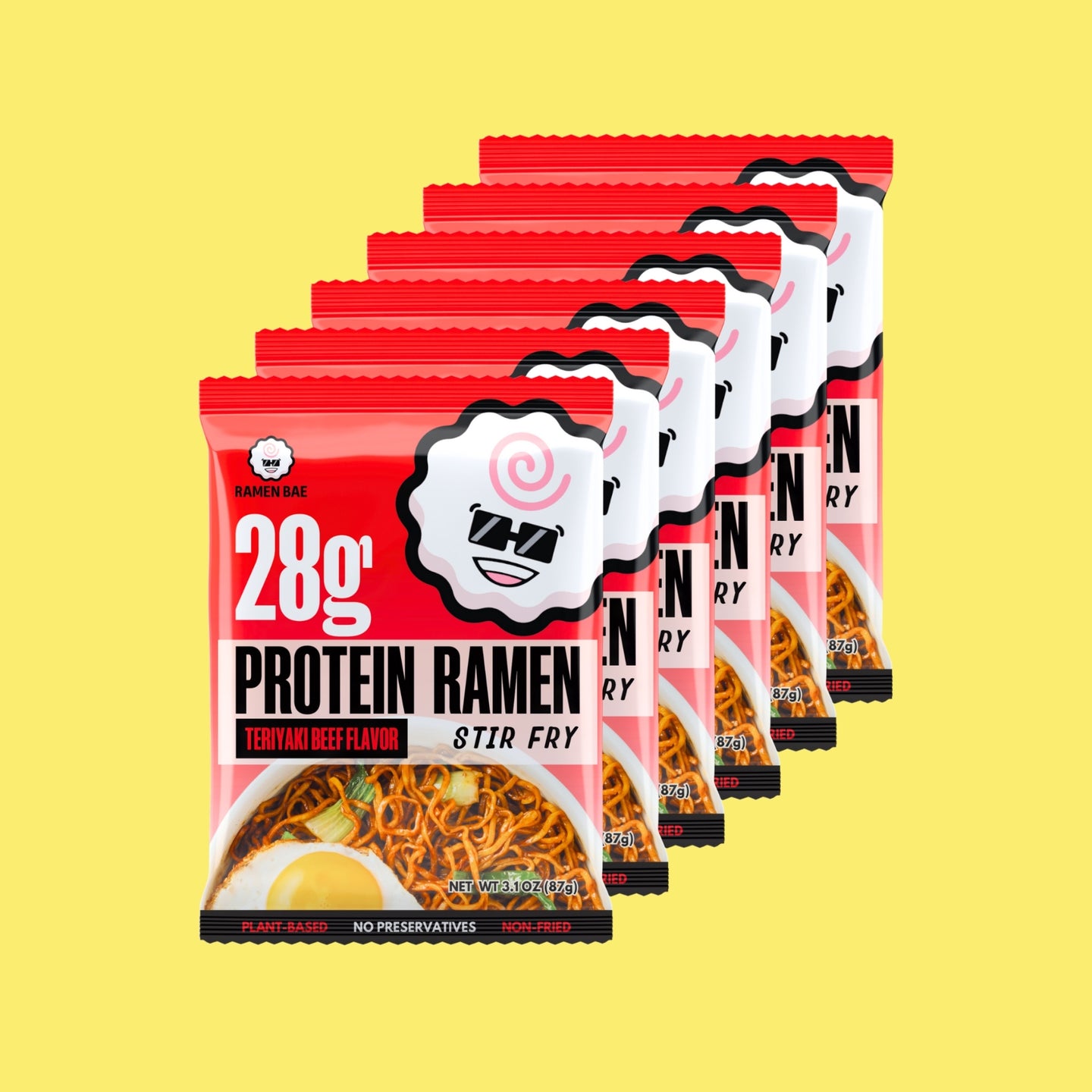 Teriyaki Beef Stir Fry Protein Ramen