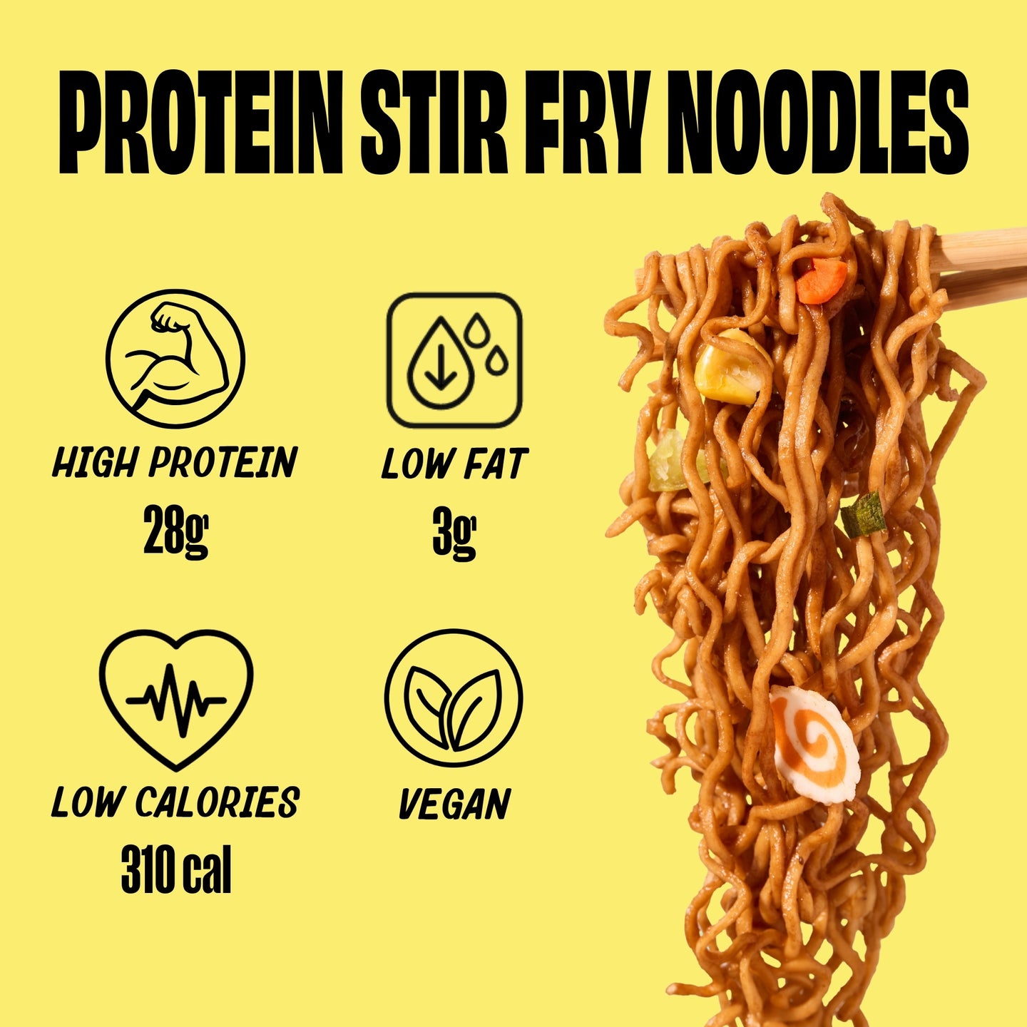 Teriyaki Beef Stir Fry Protein Ramen