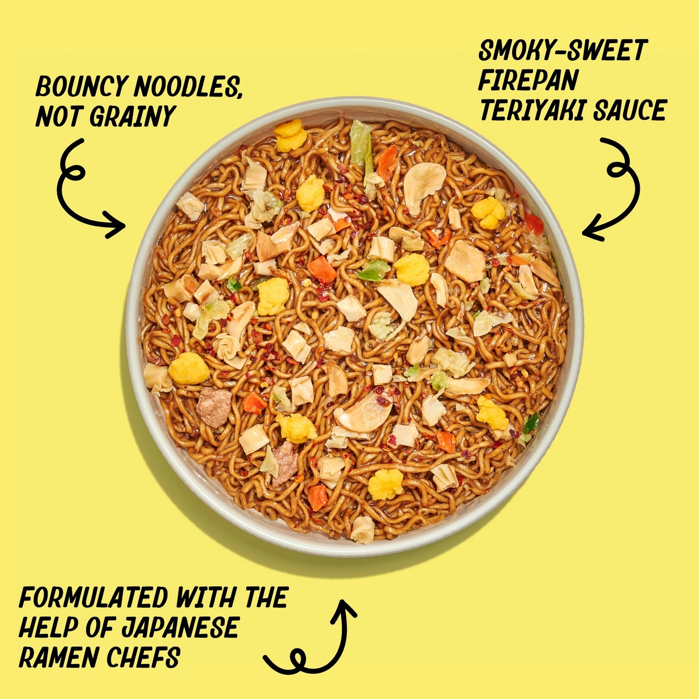 Teriyaki Beef Stir Fry Protein Ramen