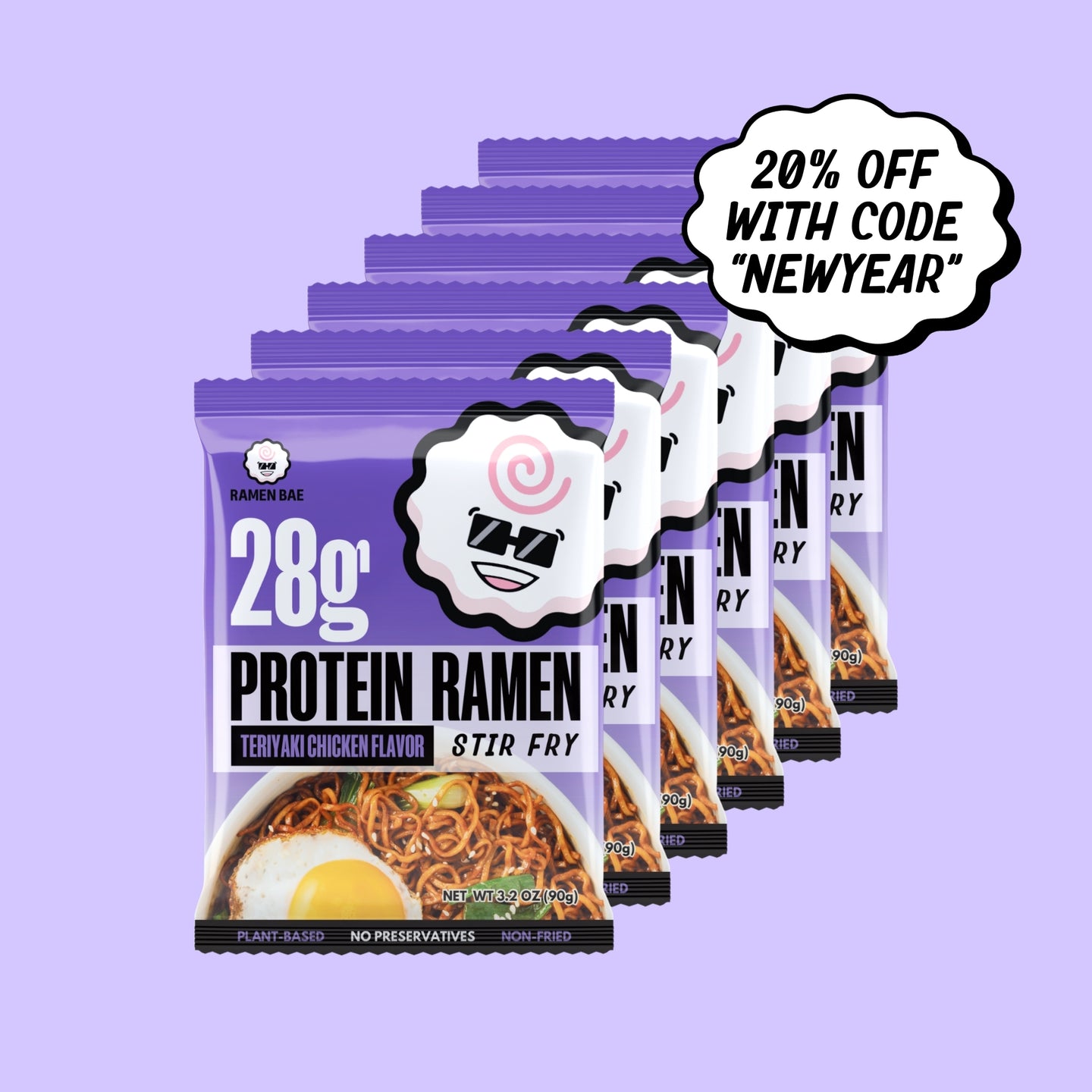 Teriyaki Chicken Stir Fry Protein Ramen