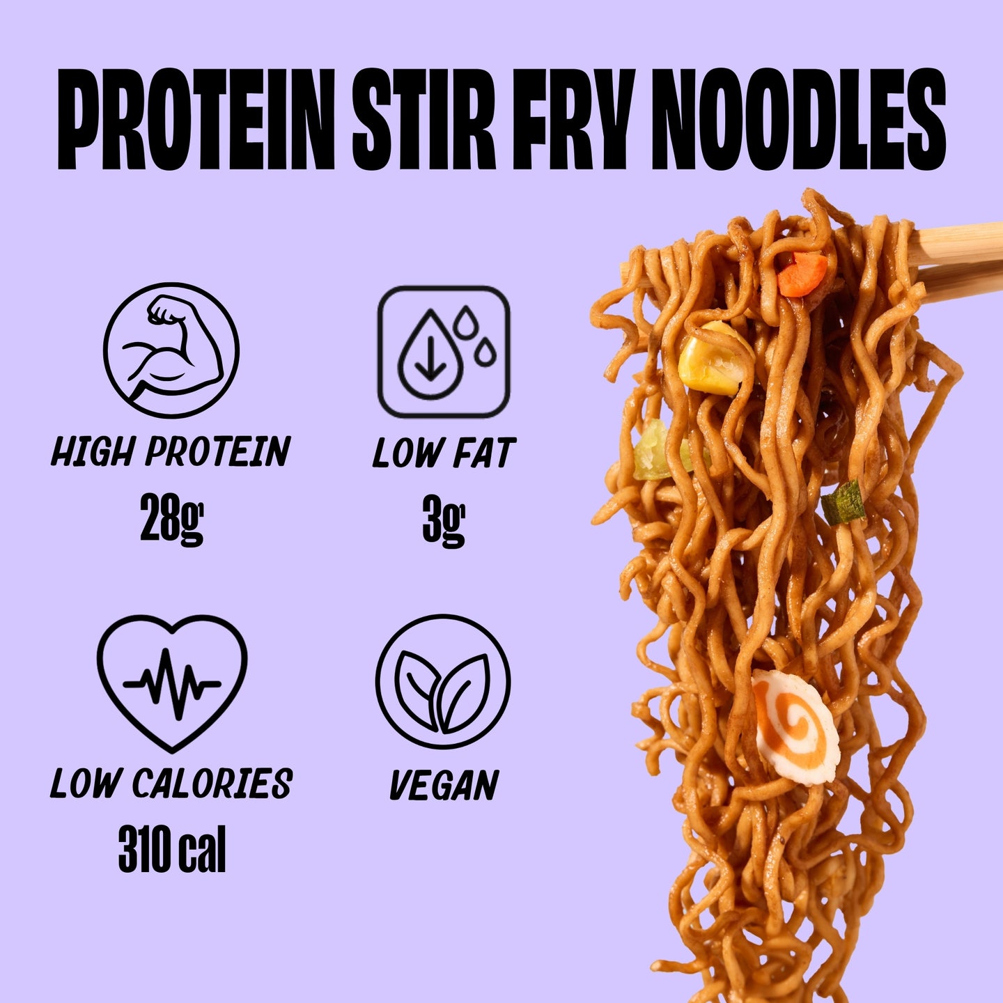 Teriyaki Chicken Stir Fry Protein Ramen