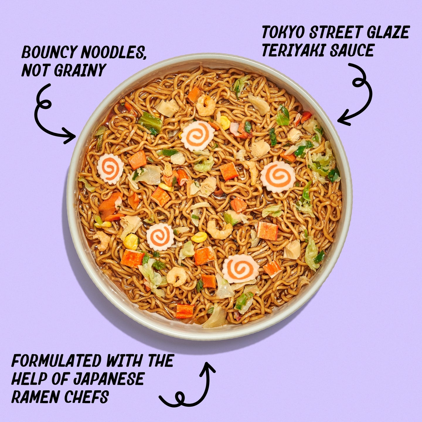 Teriyaki Chicken Stir Fry Protein Ramen