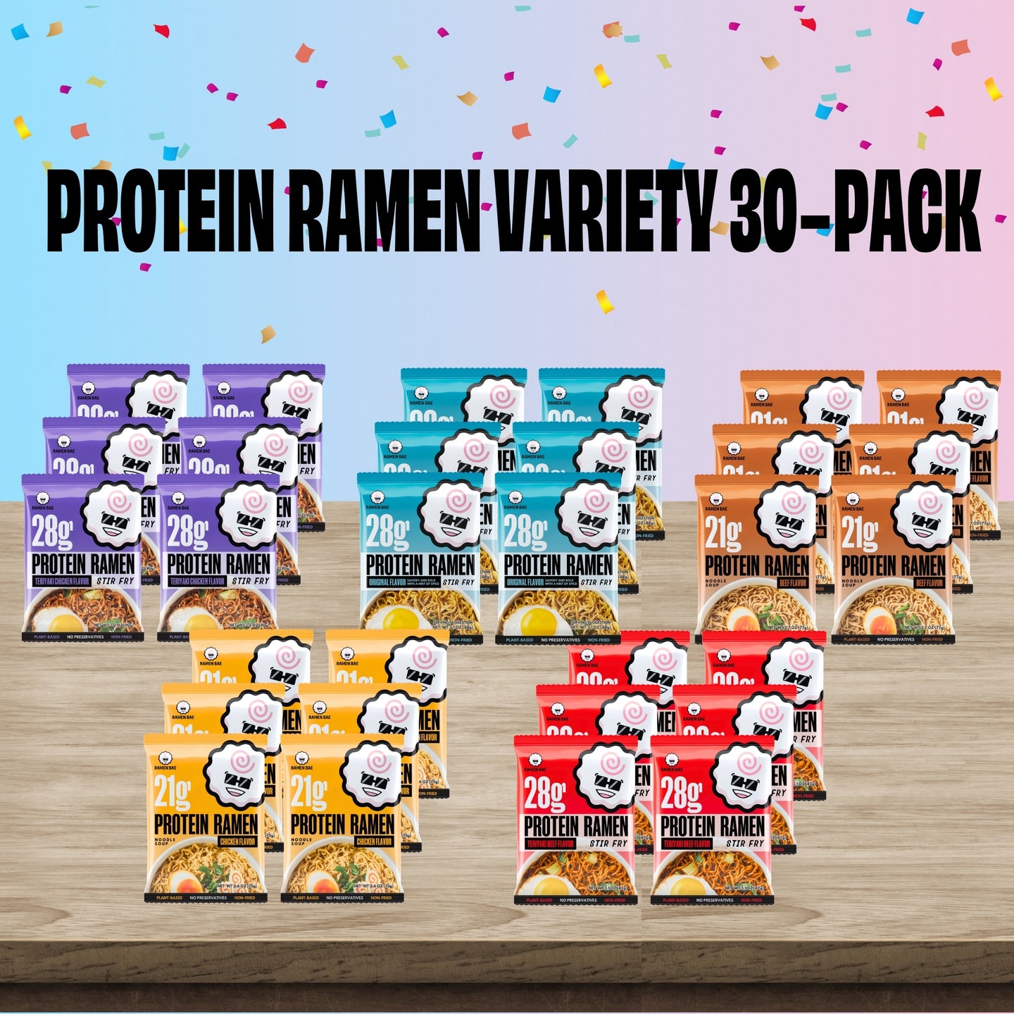 Protein Ramen Variety 30-Pack