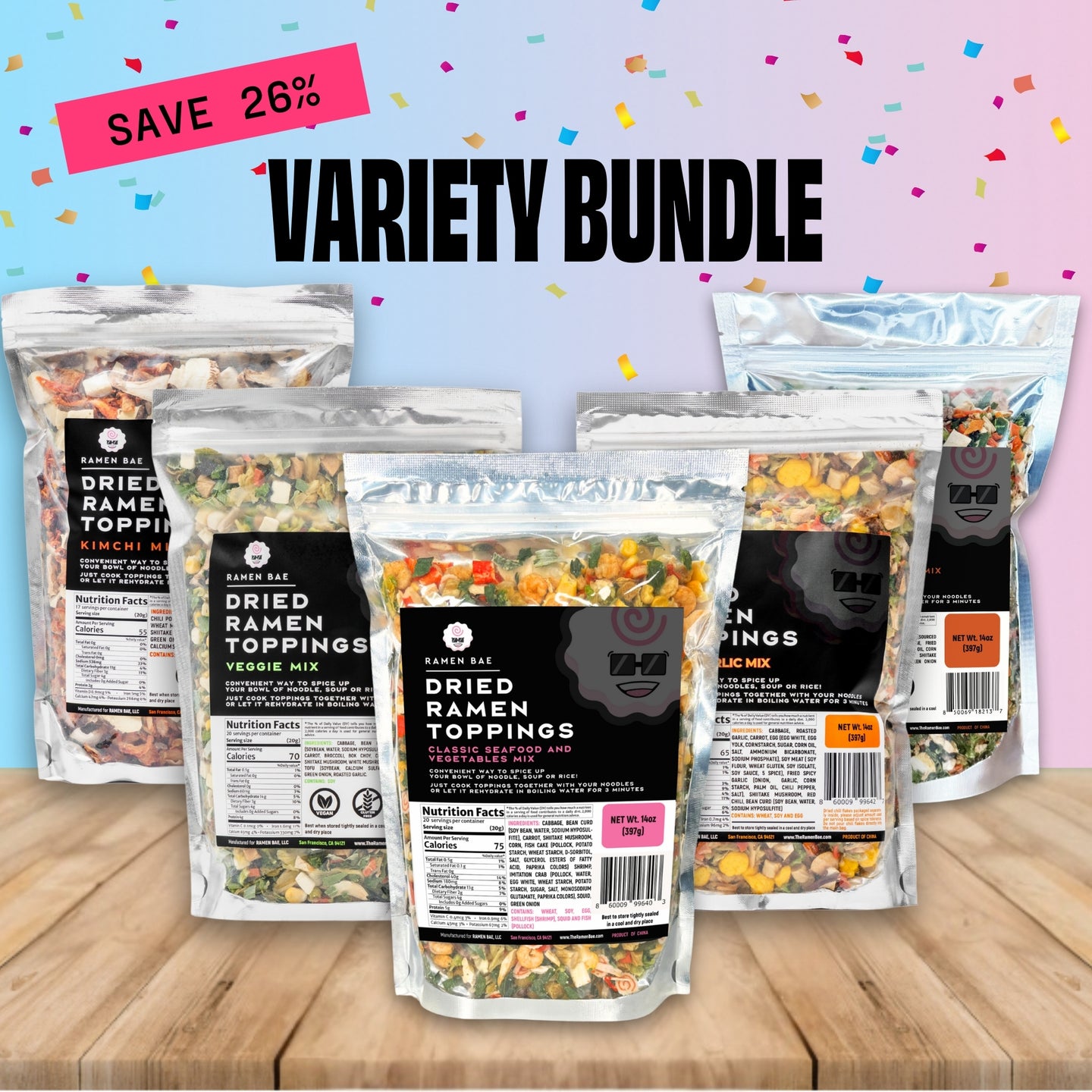 Toppings Variety Bundle